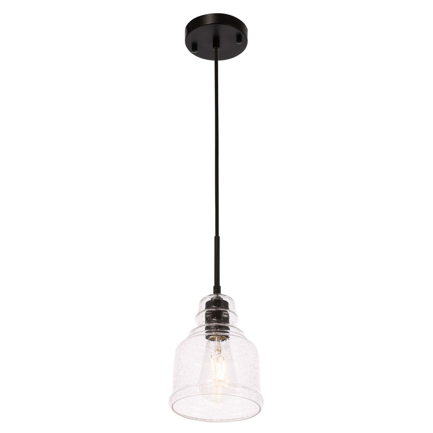 Elegant Lighting Pierce 1 Light 6" Pendant