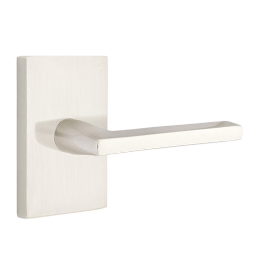 Emtek Helios Door Lever with Rectangular Rosette