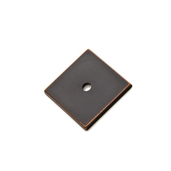 Art Deco Square Backplate for Cabinet Knobs