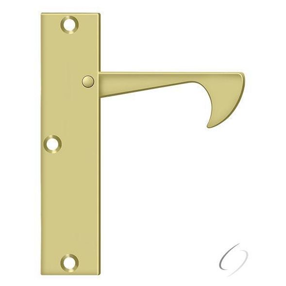 EPT425U3 Edge Pulls-Thin; 4-1/4"; Bright Brass Finish