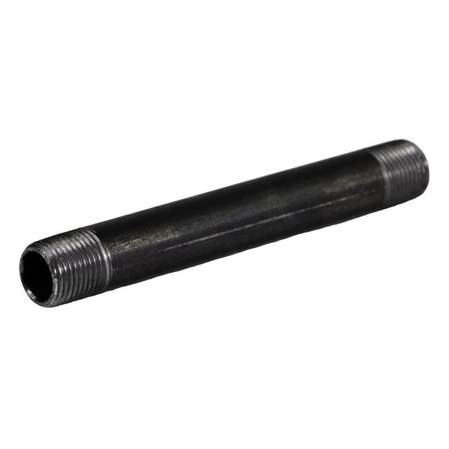 0330510603 - Extra Heavy Black Steel Welded Pipe Nipple - Domestic - Schedule 80 - 3/8" x 4"