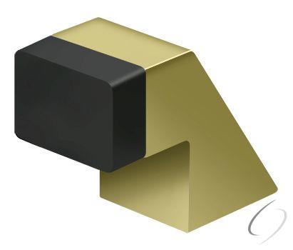 FDB125U3 1-1/4" Contemporary Floor Door Bumper Bright Brass Finish