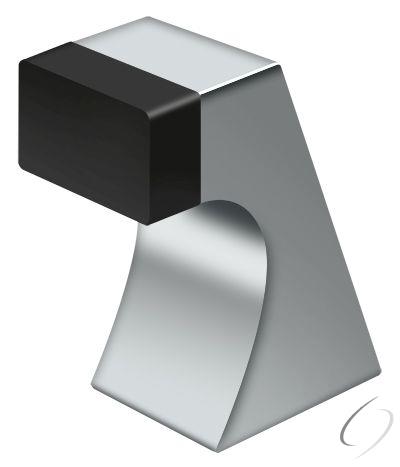 FDB250U26 2-1/2" Contemporary Floor Door Bumper Bright Chrome Finish