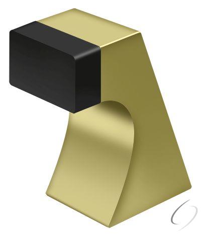 FDB250U3 2-1/2" Contemporary Floor Door Bumper Bright Brass Finish