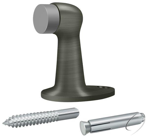 FDB278U15A Floor Door Bumper 2-7/8"; Antique Nickel Finish