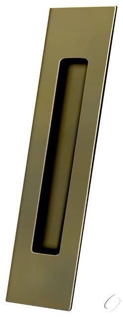 FP10225U5 Flush Pull; 10" x 2-1/4" x 3/4"; Antique Brass Finish