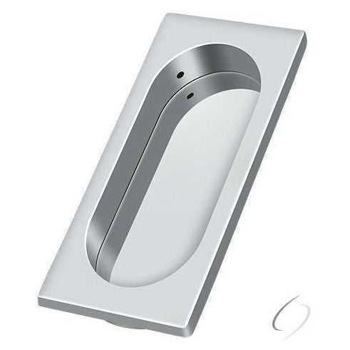 FP4134U26 Flush Pull; Large; 4" x 1-5/8" x 3/8"; Bright Chrome Finish