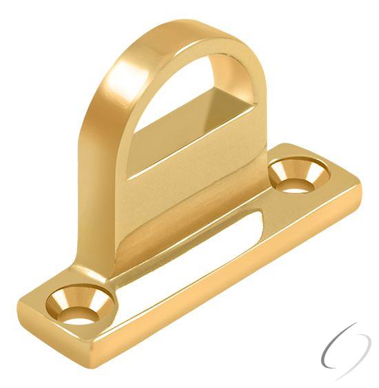 FPGHDBCR003 Heavy Duty Bracket for Heavy Duty Bolt; Solid Brass; Lifetime Brass Finish