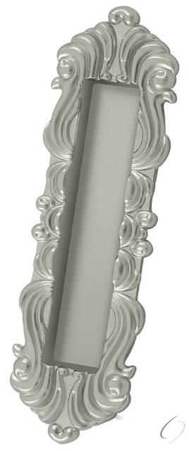 FPV7178U15 Heavy Duty Victorian Flush Pull 7" x 1-7/8" Satin Nickel Finish