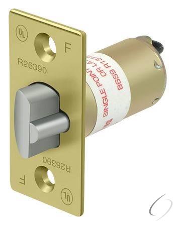 G2RLE275U3 GR2 Regular Latch Entry; 2-3/4"; Bright Brass Finish