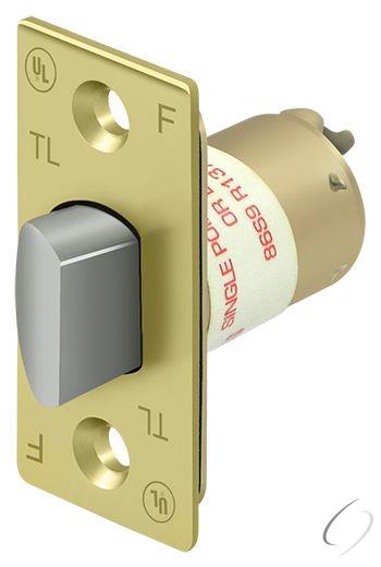 G2RLP238U3 GR2 Regular Latch Pass/Priv; 2-3/8"; Bright Brass Finish