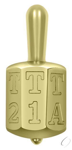 GAM125U3 The Gambit; Bright Brass Finish