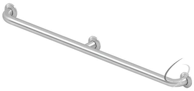 GB42CPU32D 42" Grab Bar; Stainless Steel; Concealed Screw; Center Post; Satin Stainless Steel Finish
