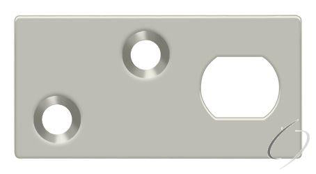 GP12EFB15 Guide Plate for EFB Extension Flush Bolt; Satin Nickel Finish