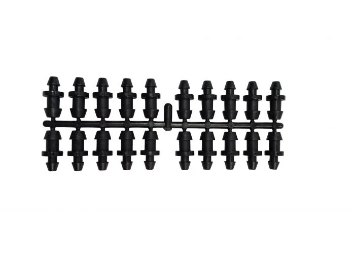 NDS GP 2 - Micro-Fitting Dual Goof Plug, Black