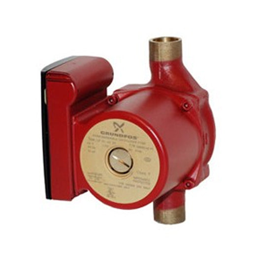 Bronze Circulator Pump, 3/4" Sweat, 1/25HP, 115V