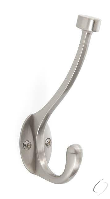 H55465G10 Pilltop Coat and Hat Hook Satin Nickel Finish