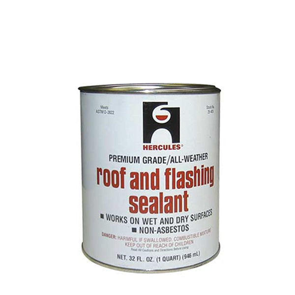Hercules 25405 - Roof and Flashing Sealant - 1 Quart