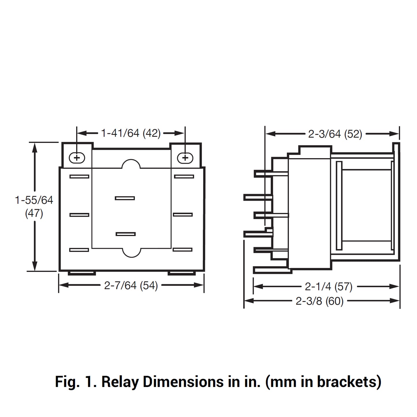 Honeywell R8222D1014 - 12 VA General Purpose Relay with DPDT Switching