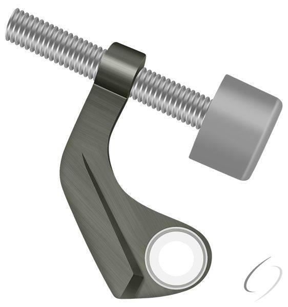 HPH89U15A Hinge Pin Stop; Hinge Mounted for Brass Hinge; Antique Nickel Finish
