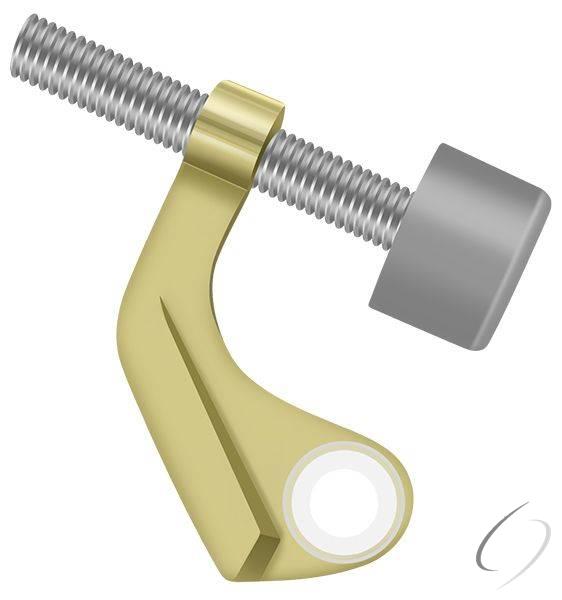 HPH89U3 Hinge Pin Stop; Hinge Mounted for Brass Hinge; Bright Brass Finish