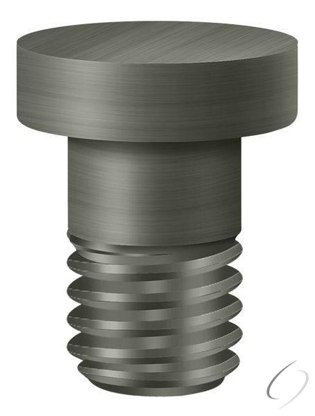 HPSS70U15A Extended Button Tip for Solid Brass Hinge; Antique Nickel Finish