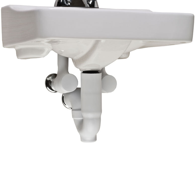 Truebro Lav Guard 2 Undersink Piping Covers - P-Trap + 2 Angle Valve and Supply