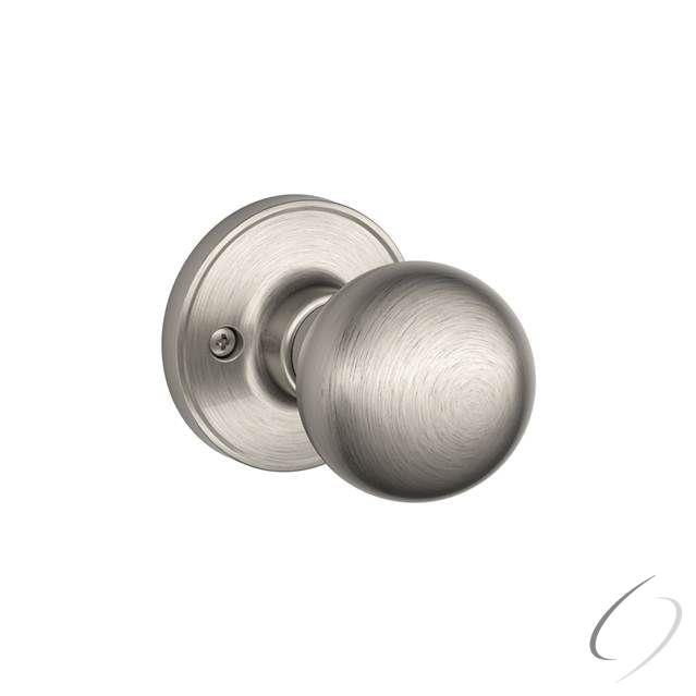 Interior Active Handleset Trim Corona Knob with 16258 Latches and 10268 Strikes Satin Nickel Finish