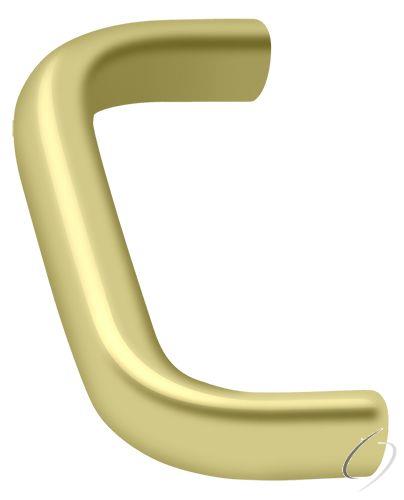 K136U3 Wide Wire Pull; 3"; Bright Brass Finish