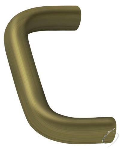 K136U5 Wide Wire Pull; 3"; Antique Brass Finish