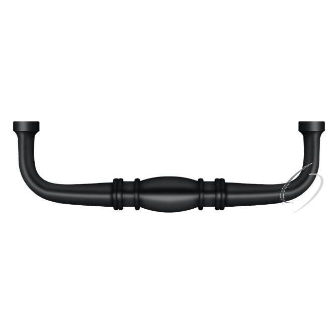 K4474U19 Colonial Wire Pull; 4"; Black Finish