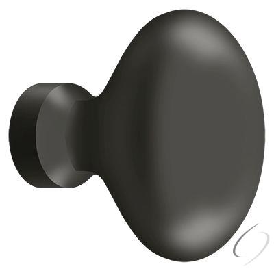 KE125U10B Knob; Oval/Egg Shape; Oil Rubbed Bronze Finish