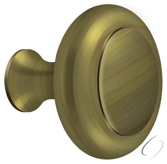 KRB175U5 Knob Heavy Duty; Antique Brass Finish