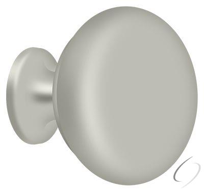 KRH114U15 Knob Round Hollow; Satin Nickel Finish