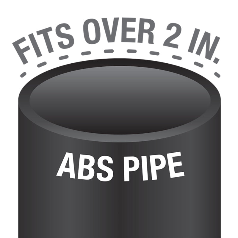 42093 - ABS Solvent Weld Shower Drain with Stainless Steel Strainer