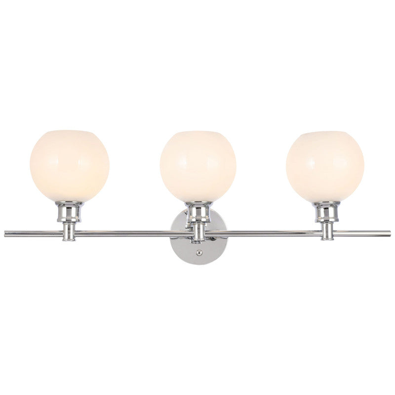 Elegant Lighting Collier 3 Light 28" Vanity Light