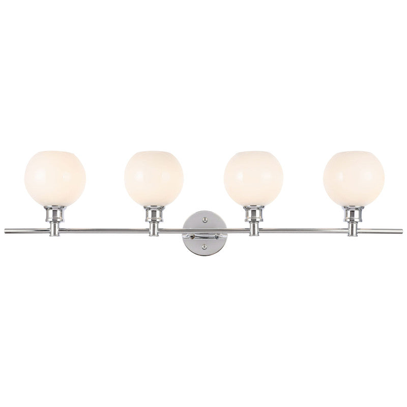Elegant Lighting Collier 4 Light 38" Vanity Light