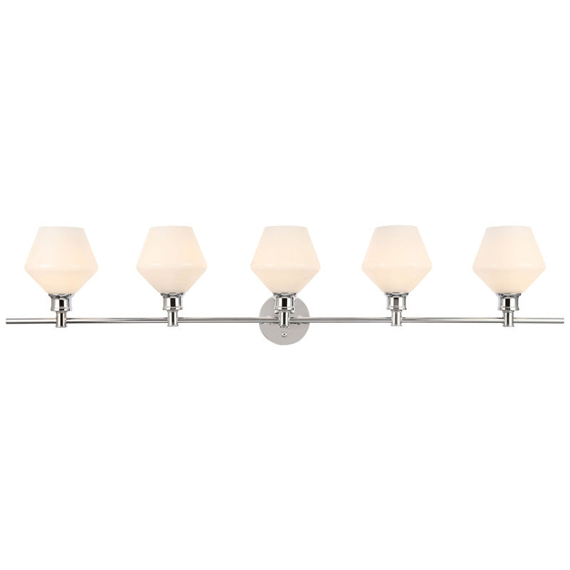 Elegant Lighting Gene 5 Light 47" Vanity Light