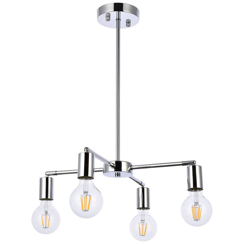 Elegant Lighting Cairo 4 Light 22" Chandelier