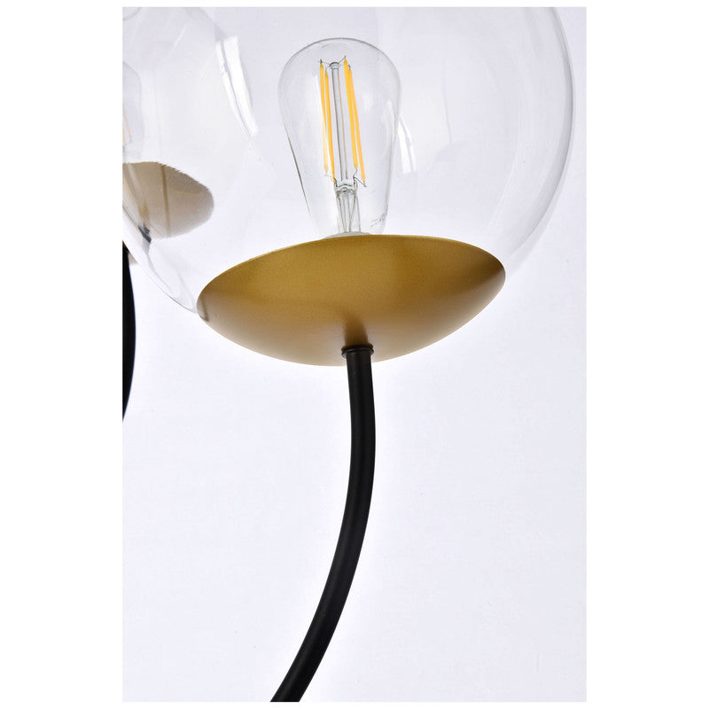 Elegant Lighting Lennon 4 Light 32" Chandelier