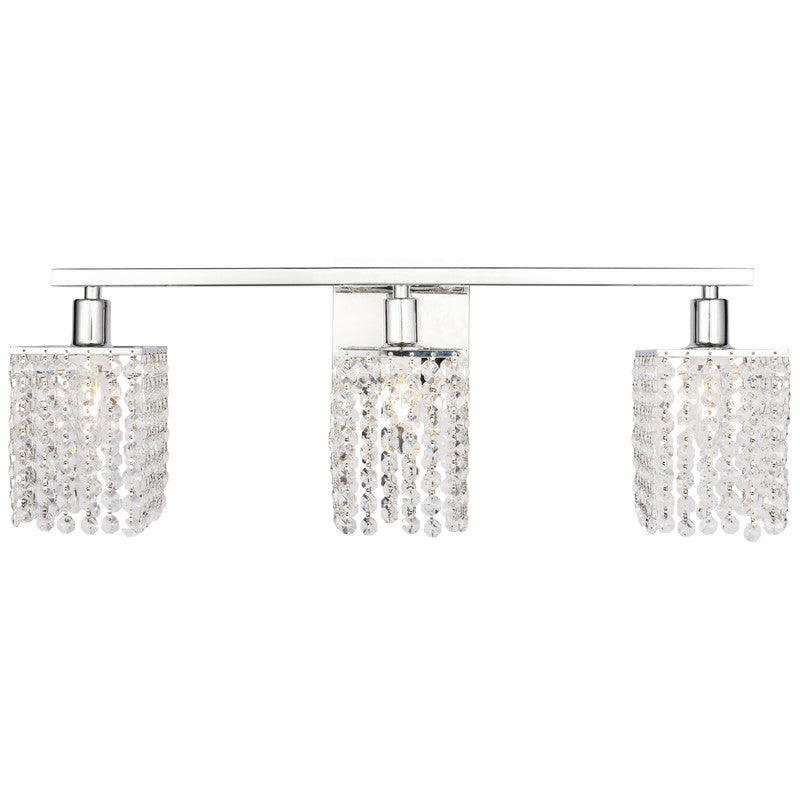 Elegant Lighting Phineas 3 Light 24" Vanity Light