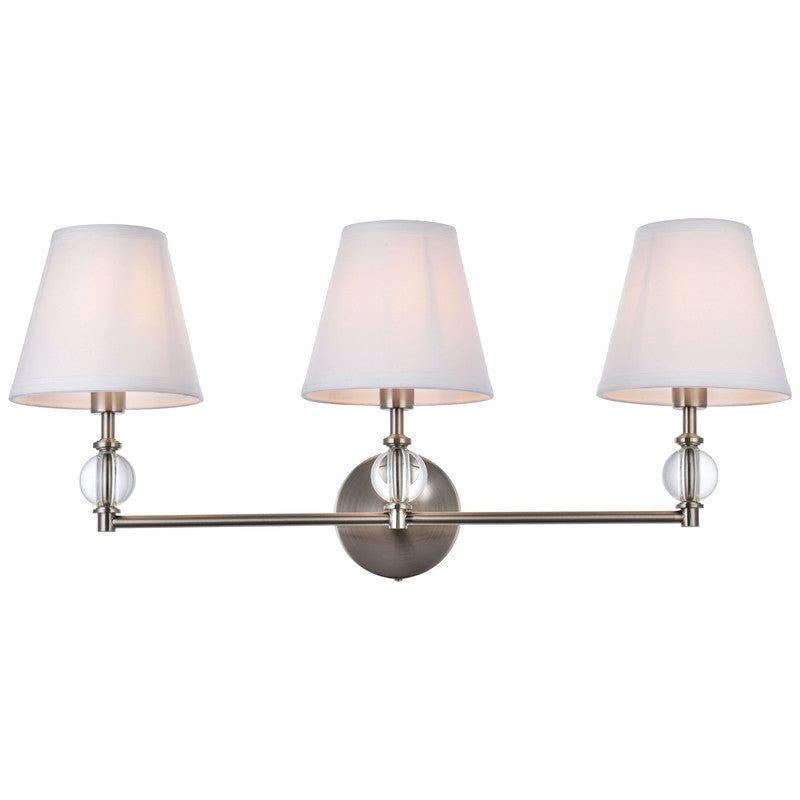 Elegant Lighting Bethany 3 Light 28" Wall Sconce