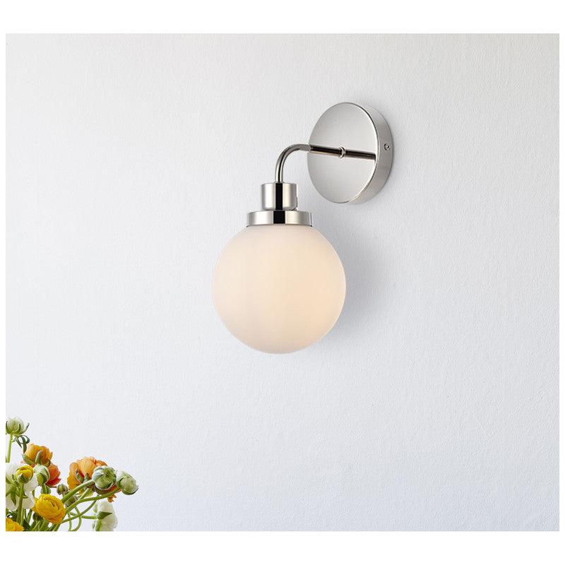 Elegant Lighting Hanson 1 Light 9" Wall Sconce