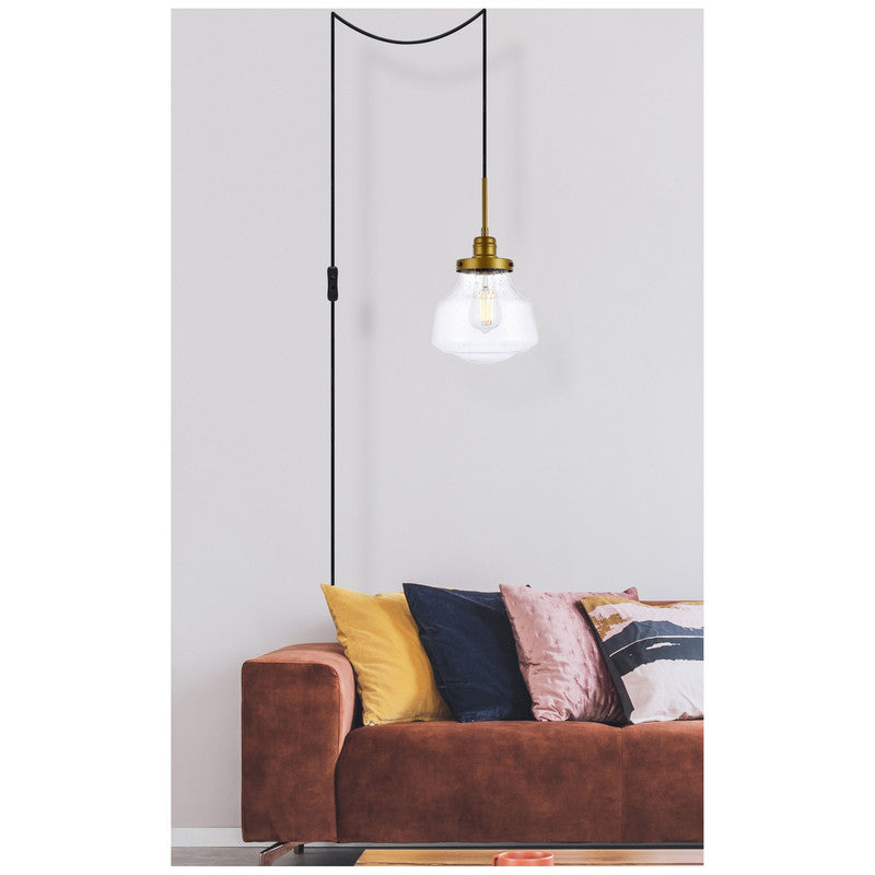 Lye 1 Light 8" Pendant