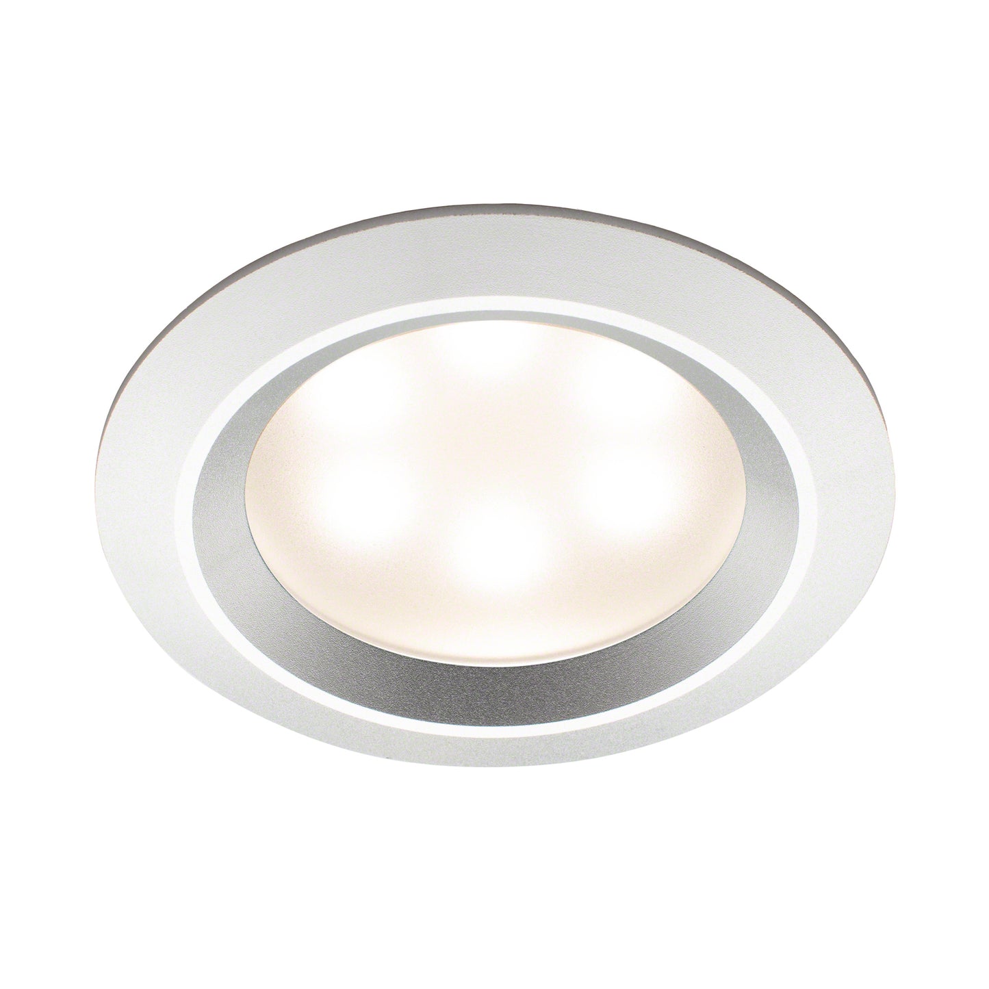 Recessed LED light in Polished Aluminum