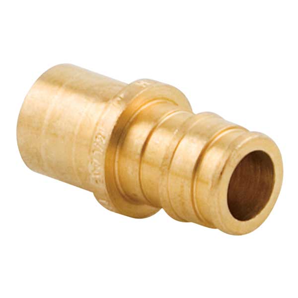 LF4515050 - ProPEX LF Brass Sweat Adapter, 1/2" PEX x 1/2" Copper