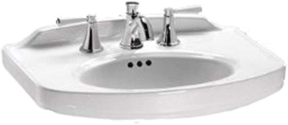 Toto LT642.8#01 - Dartmouth 8" Centers Pedestal Lavatory- Cotton White