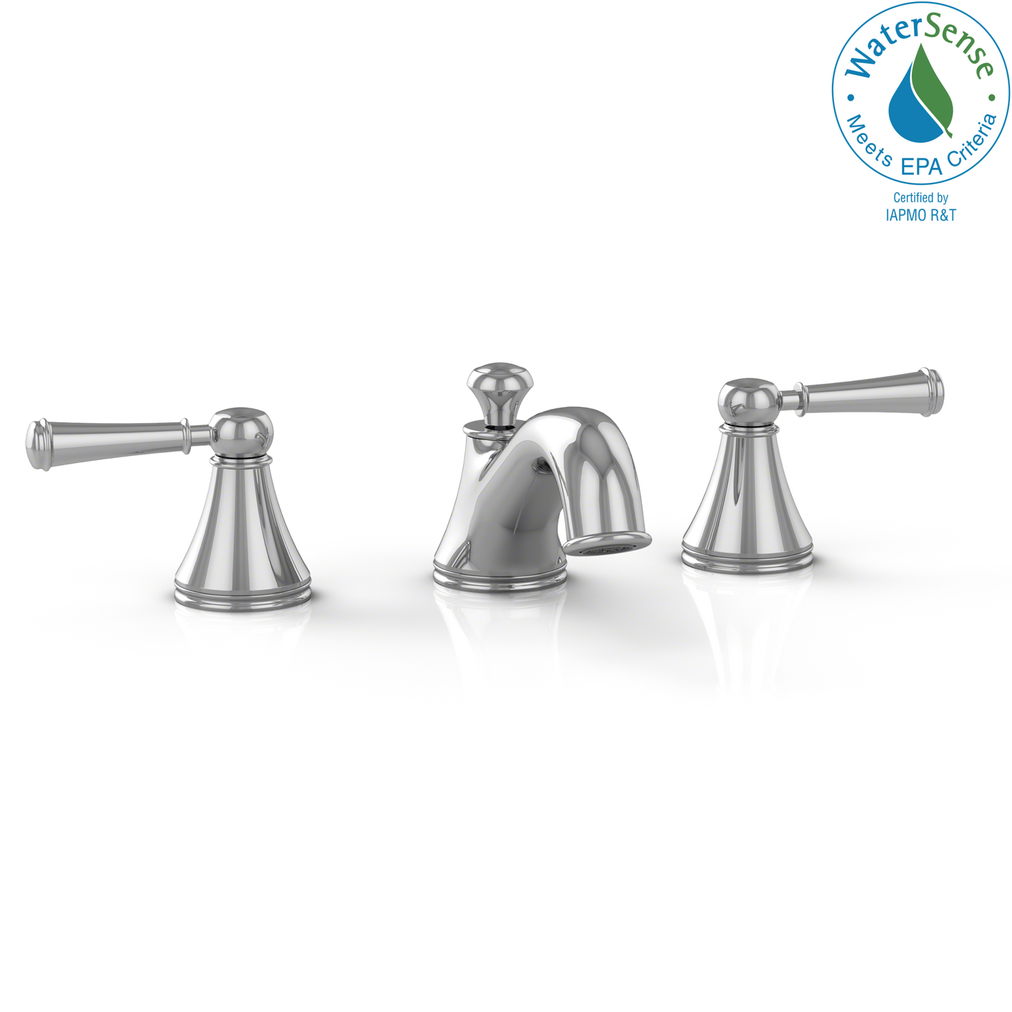 Toto TL220DD1#CP - Vivian Two Handle Widespread 1.5 GPM Bathroom Sink Faucet, Polished Chrome