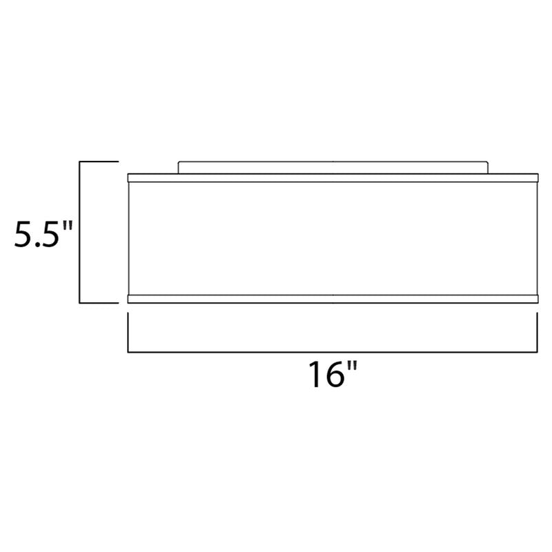 Maxim 10221OMOI - Prime 3 Light 16" Flush Mount