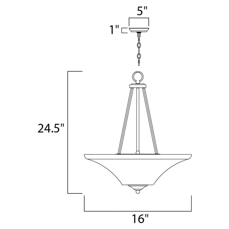 Maxim 20093FTOI - Aurora 2 Light 25" Pendant